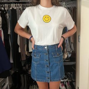 White Smile Tee